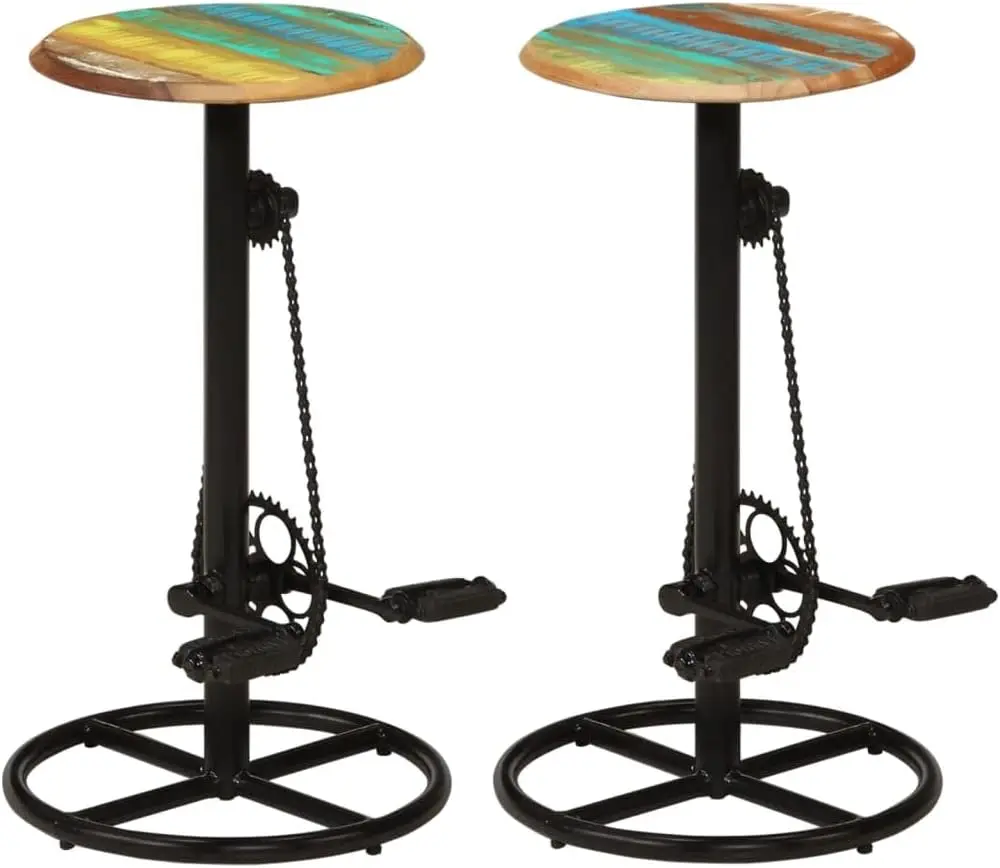 Home Bar Stools - 바 의자 2개, 주방 카운터 의자,