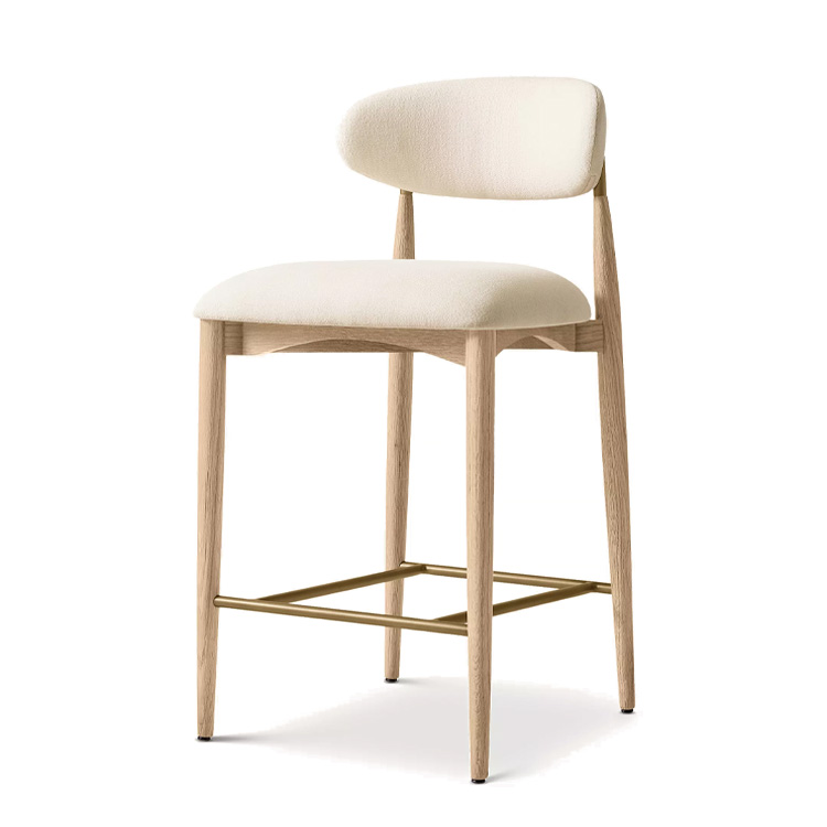 신형 노르딕 패브릭 우드 카운터 스툴 홈 바 가구 모던 - Home Bar Stools 리뷰 및 가격