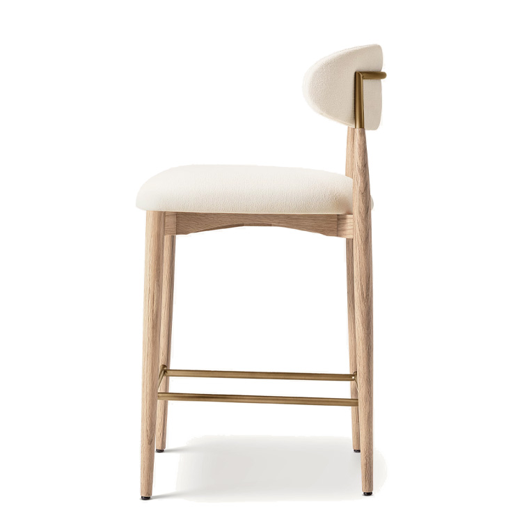 신형 노르딕 패브릭 우드 카운터 스툴 홈 바 가구 모던 - Home Bar Stools 리뷰 및 가격