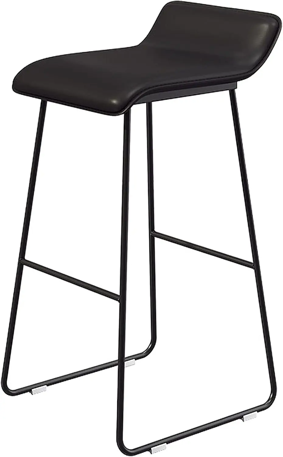 바 스툴 산업용 PU 가죽 바 높이 스툴 의자, 등받이 - Home Bar Stools 리뷰 및 가격