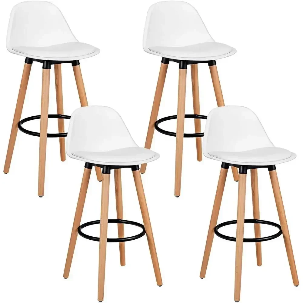 PU 가죽 시트, 높이 조절 가능, 곡선형 등받이가 있 - Home Bar Stools 리뷰 및 가격