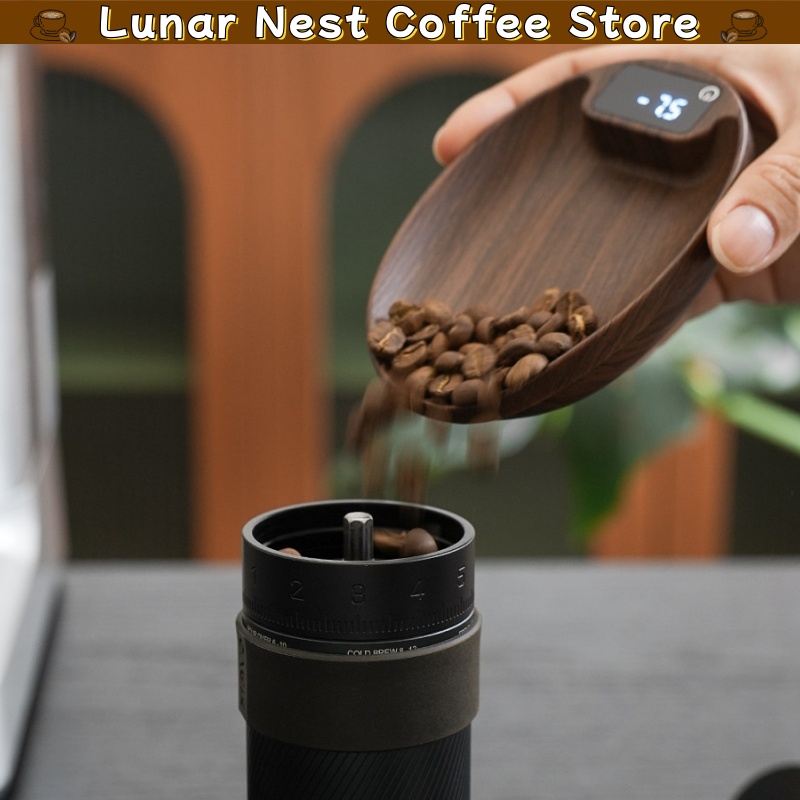 휴대용 디지털 커피 저울 전자 계량판 원두 무게 측정  - Home Barista 리뷰 및 가격